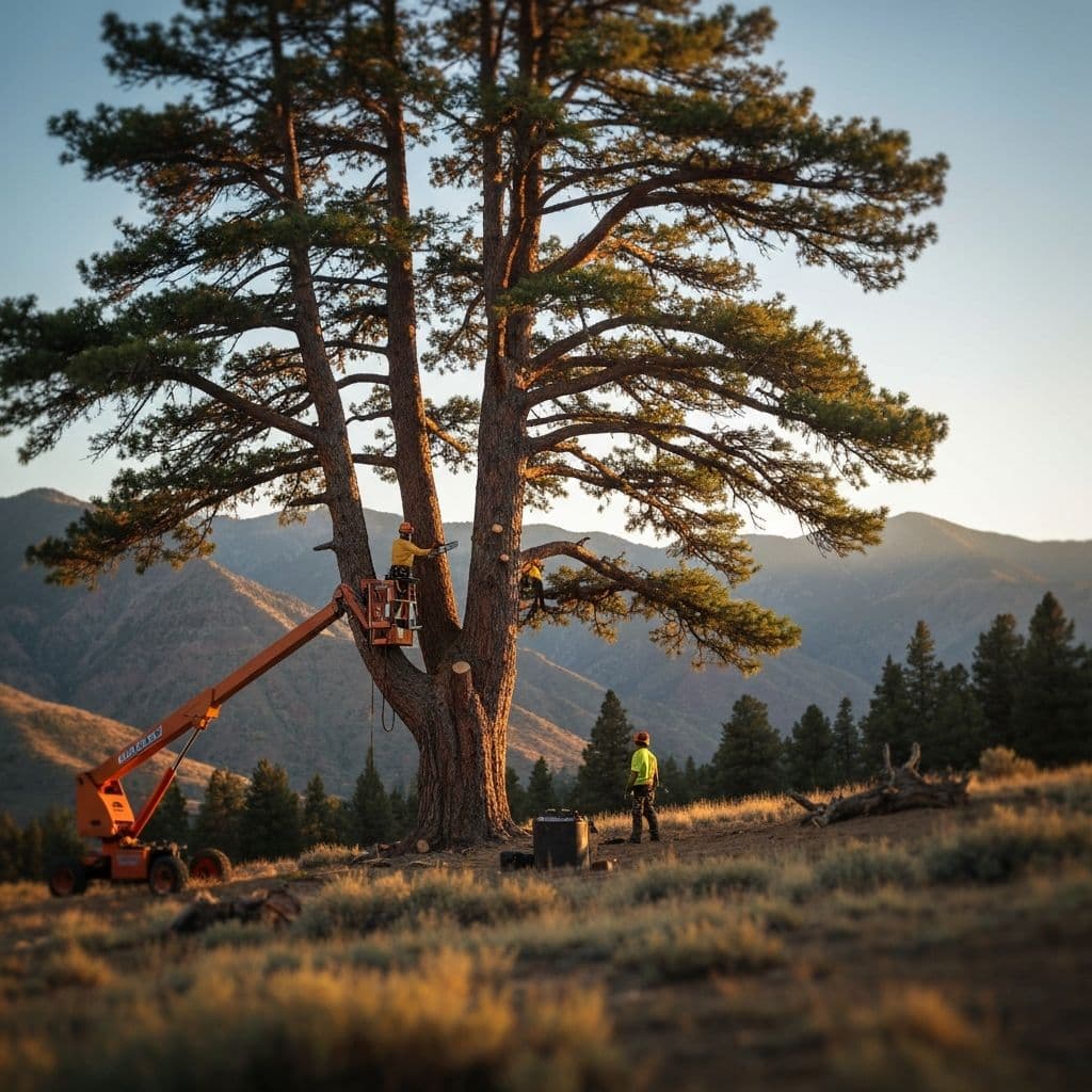Professional tree services in Utah